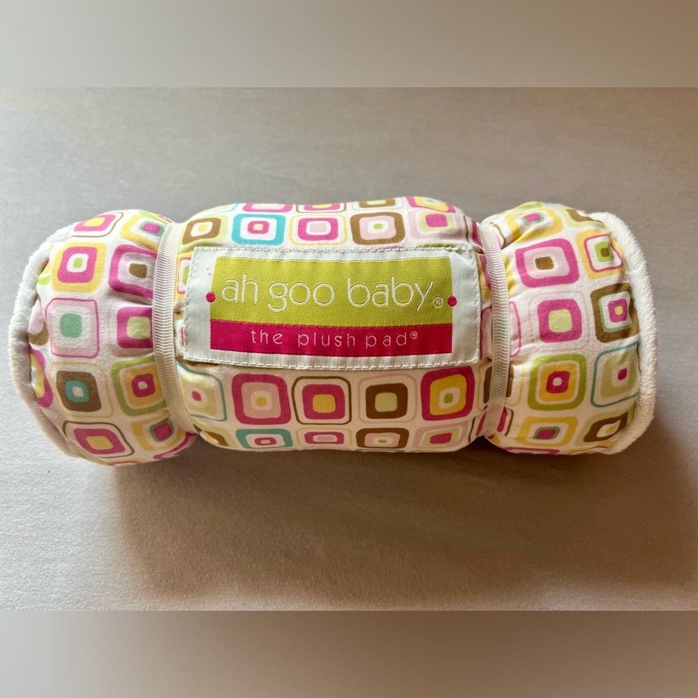 Diaper Changing Pad Ah Goo Baby Plush Pad In Gumdrop Pattern